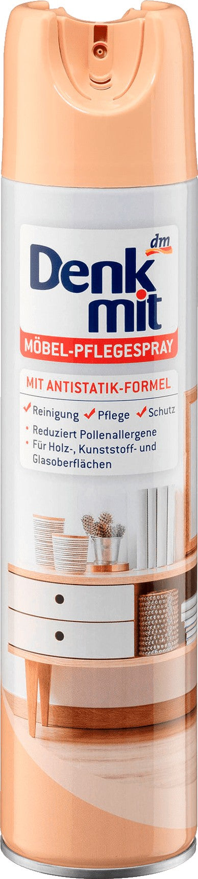 Denkmit Antistatic Furniture Cleaner & Care Spray, 400 mL