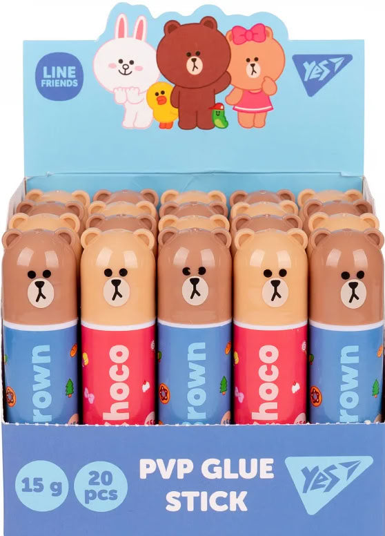 Yes 320291 Line Friends Glue Stick, 15 g - Image 3
