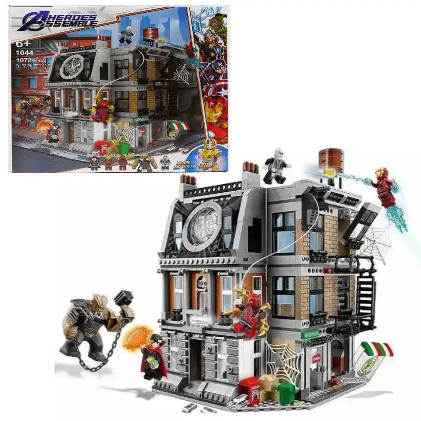 Super Heroes 1044 Building Set, 1,072 pcs