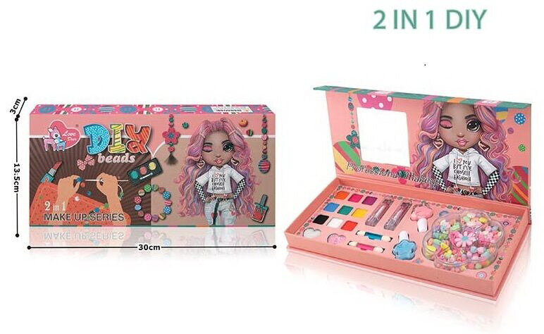 LD6133 DIY Beads & Jewelry-Making Cosmetic Play Set