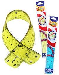 Class Flexi Shatterproof Flexible Plastic Ruler, 20 cm - Image 2