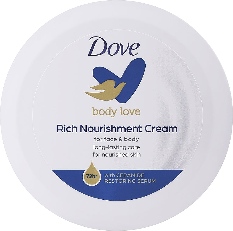 Dove Rich Nourishment Face & Body Cream, 75 mL