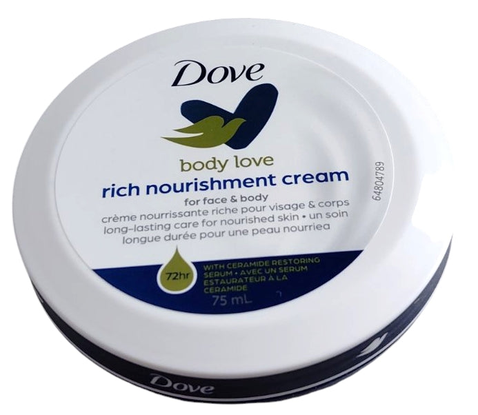 Dove Rich Nourishment Face & Body Cream, 75 mL - Image 2