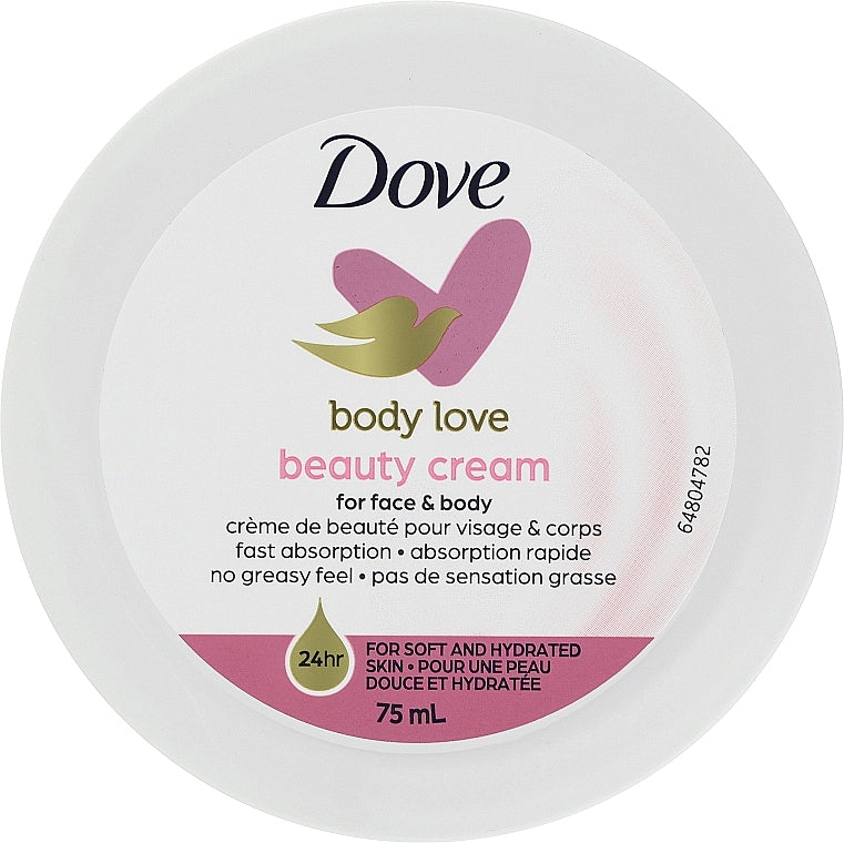 Dove Beauty Cream Face & Body Cream, 75 mL