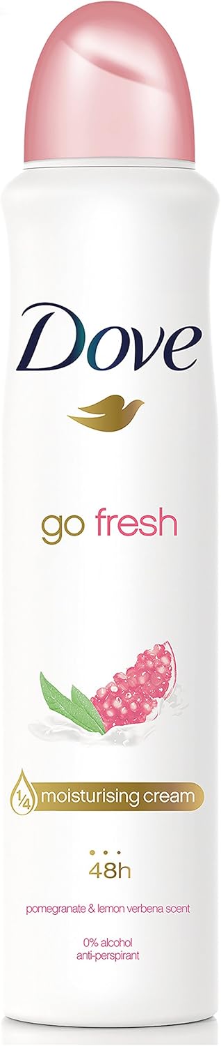 Dove Antyperspirant-aerozol Women's Pomegranate & Lemon Verbena, 250 mL