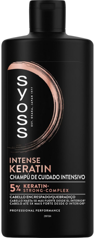 Syoss Intense Keratin Shampoo, 440 mL