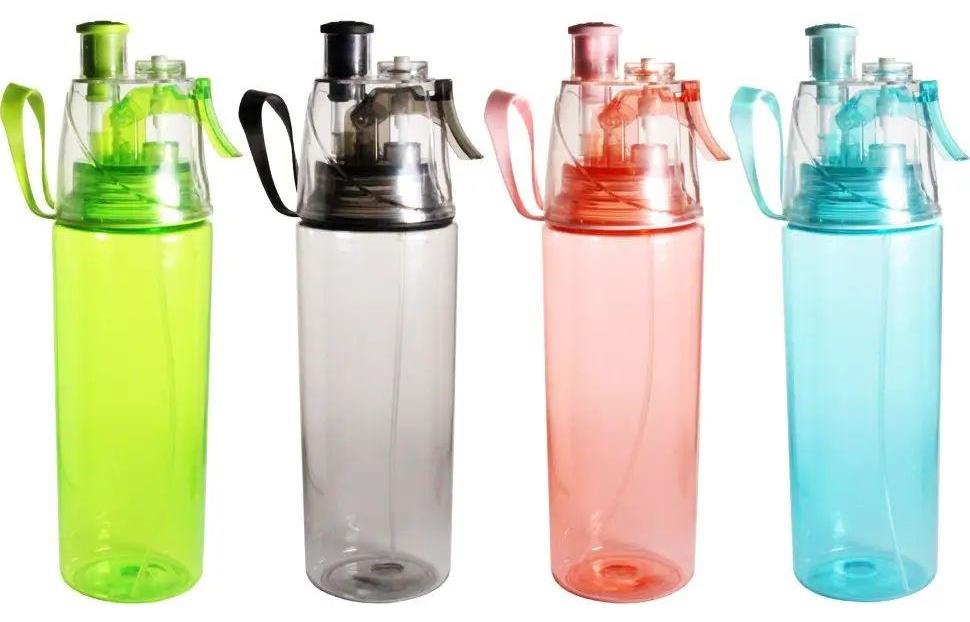 Olens 16041-62 Fun-Fun Plastic Water Bottle with Dispenser, 600 mL