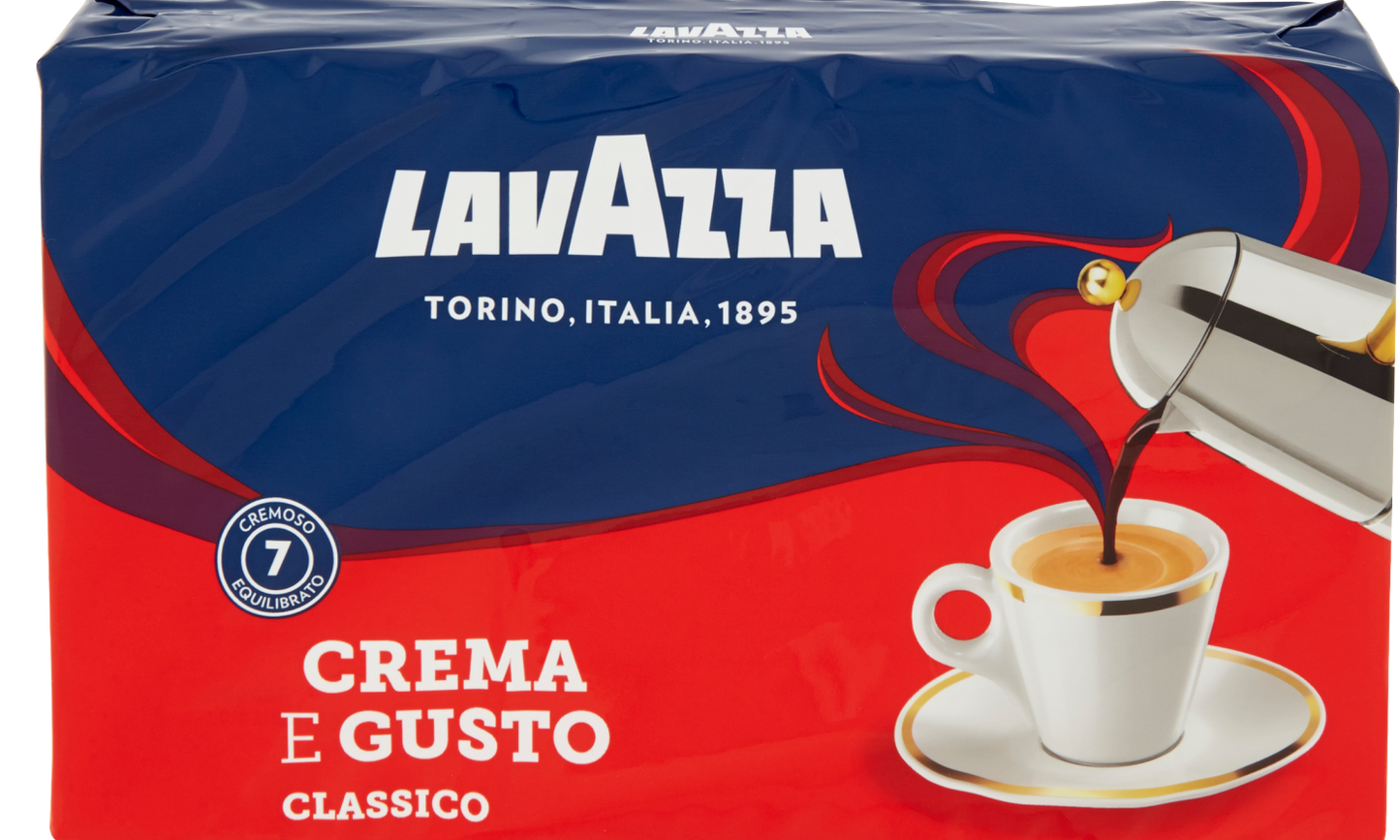 Lavazza Crema e Gusto Ground Coffee, 250 g