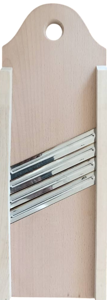Wooden Cabbage Shredder with 4 Blades
