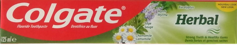 Colgate Herbal Toothpaste, 125 mL - Image 2