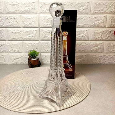 Eiffel Tower Glass Decanter, 700 mL - Image 2