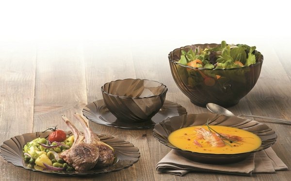 Duralex Beau Rivage Creole 3002CF06 Soup Plate, 21.5 cm - Image 2