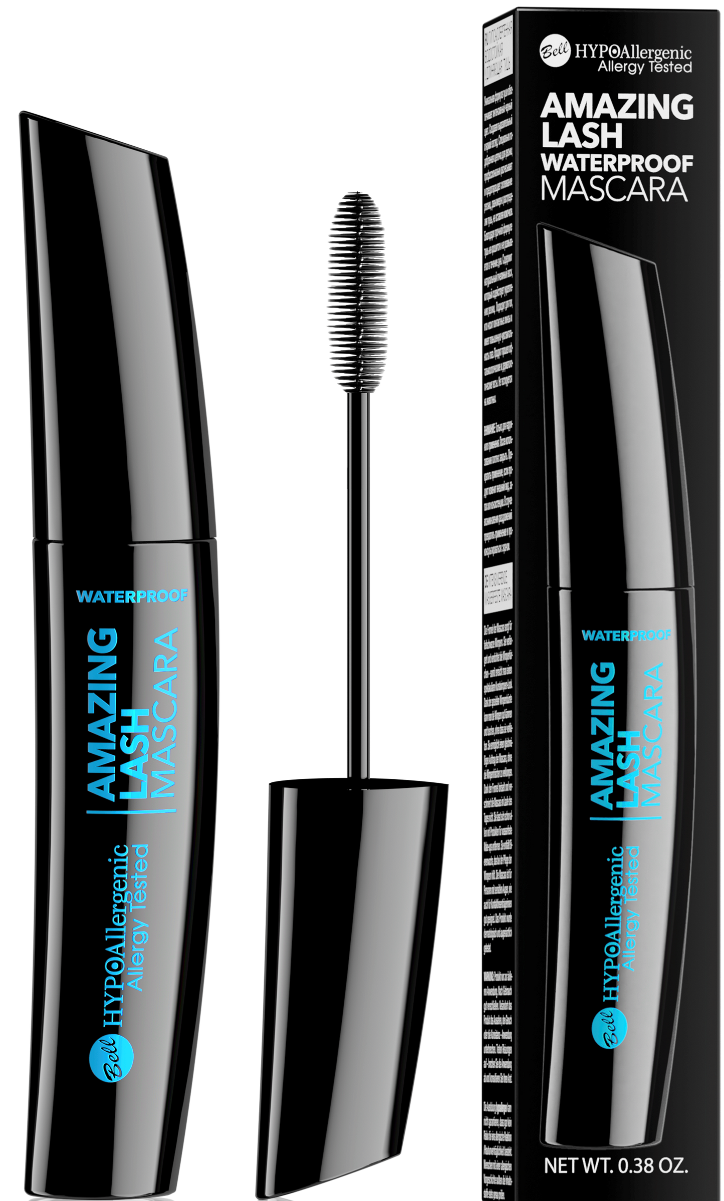 Bell Hypo Allergenic Amazing Lash Waterproof Mascara, 11 g