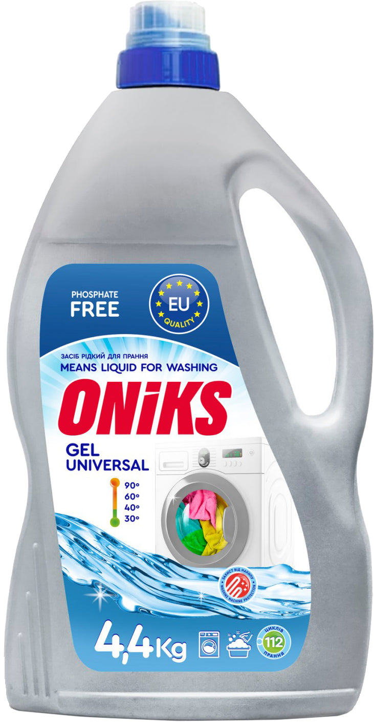 Oniks Universal Laundry Detergent Gel, 4.4 kg
