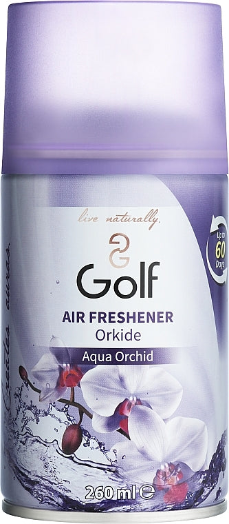 Golf Aqua Orchid Air Freshener Refill, 260 mL