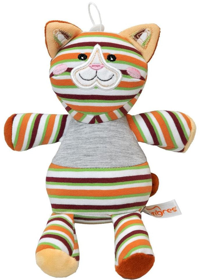 Tigres IH-0150 Tim Cat Textile Plush Toy