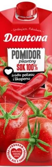 Dawtona Spicy Tomato Juice, 1 L