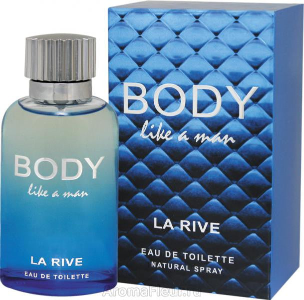 La Rive Body Like Men's Eau de Toilette, 90 mL