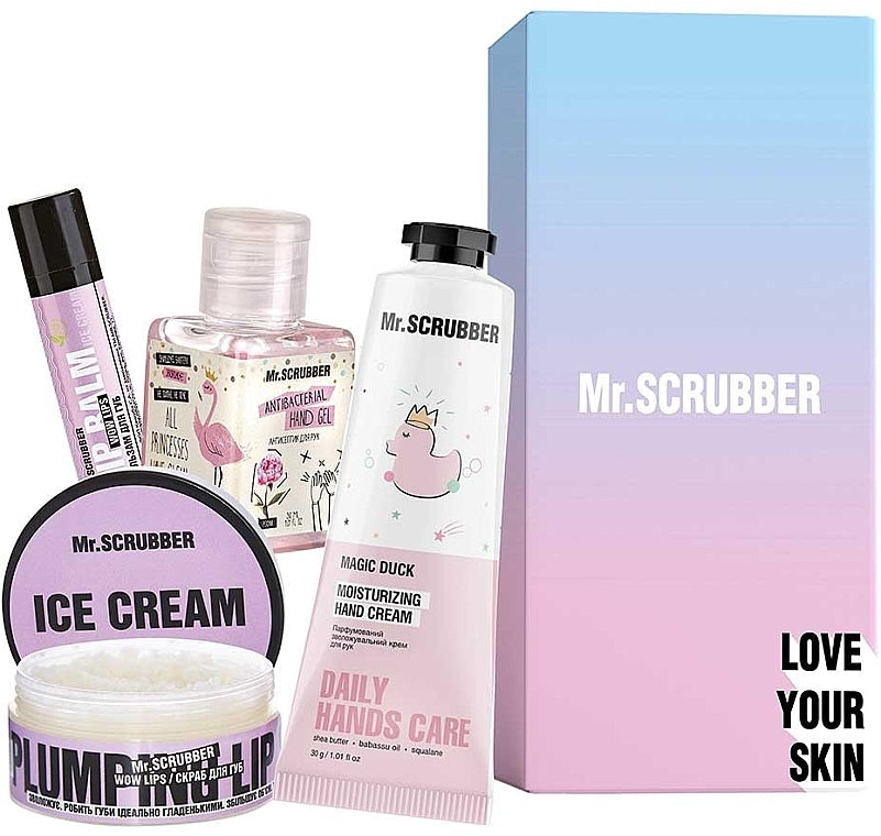 Mr. Scrubber Sweet Ice Cream Women's Gift Set