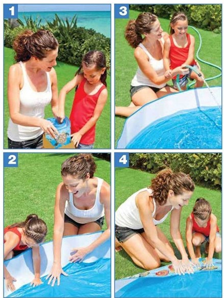 Intex 56452 Ocean Kids' Frame Pool, 1.83 m x 38 cm - Image 3