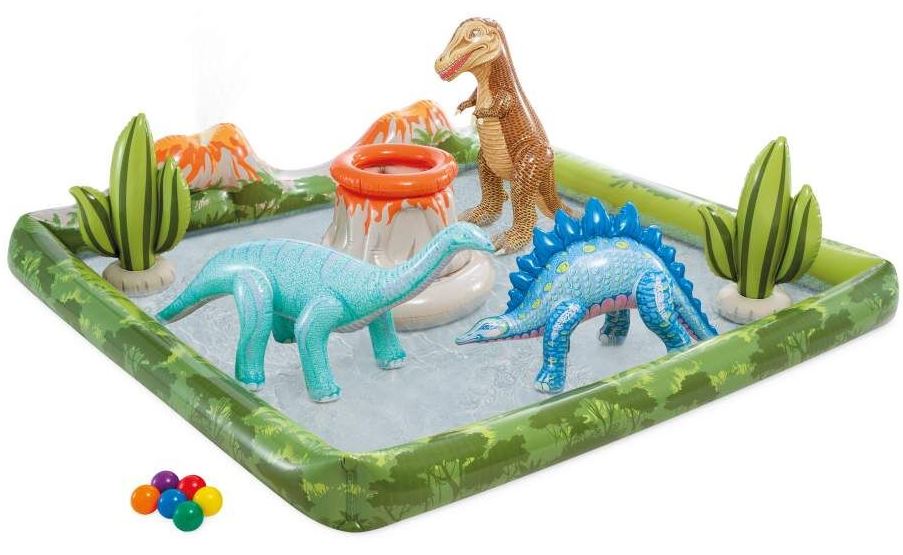 Intex 56132 Dinosaur Park Play Center, 2.01 x 2.01 m x 36 cm