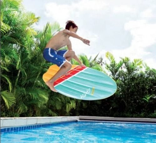 Intex 58152 Surfboard Inflatable Air Mattress for Ages 15+, 178 x 69 cm - Image 4