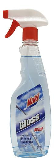 Armoni Naki Gloss Glass & Mirror Cleaner Spray, 500 mL