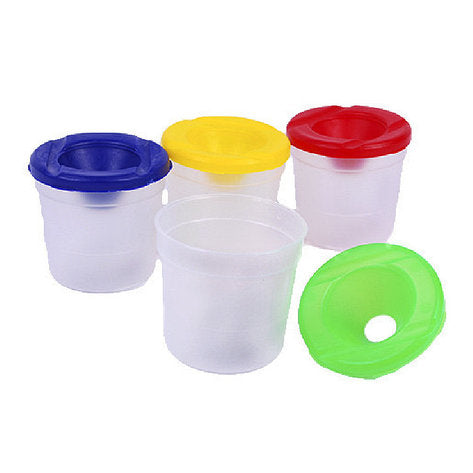 Single Plastic No-Spill Paint Cup