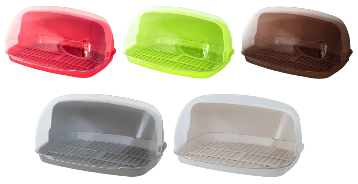 Aleana 167081 Bread Box, Assorted, 36 x 27 x 18 cm - Image 4