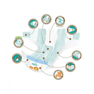 Dada Extra Soft Size 6 Baby Diapers, 16+ kg, 37 pcs - Image 2