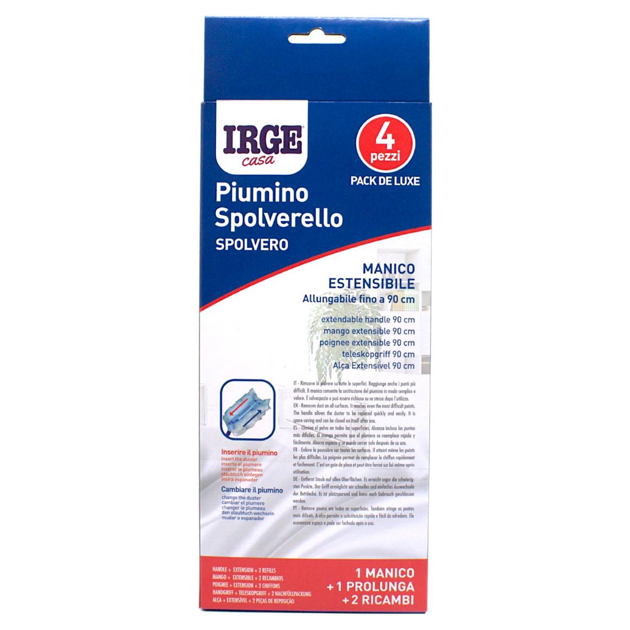 Irge Telescopic Magnetic Duster with 2 Attachments - Image 2