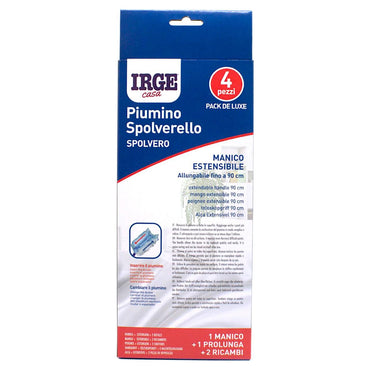 Irge Telescopic Magnetic Duster with 2 Attachments - Image 2
