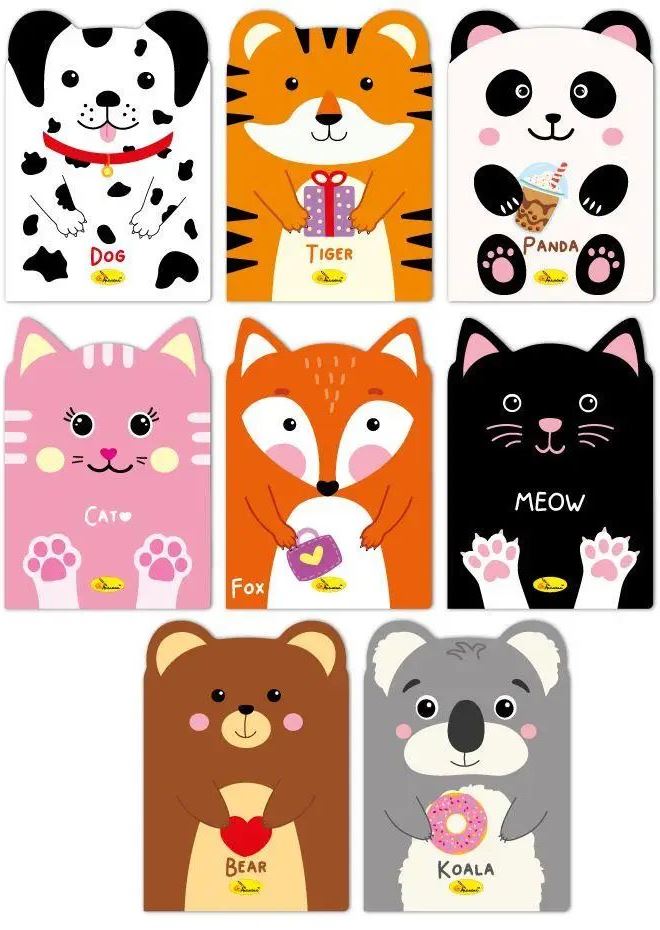 Apelsyn AP-1803 A6 Kids' Notebook with Ears