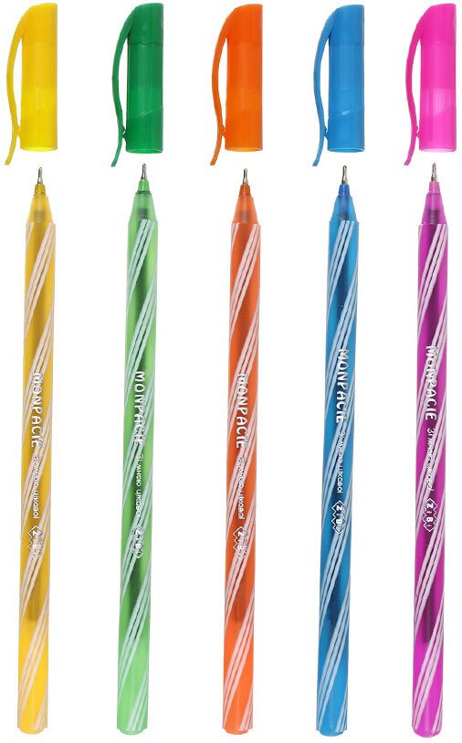 Zibi Oil-Based Pen ZB2261-01 Monpacie 0.5 mm Blue