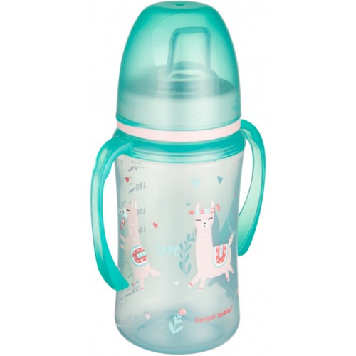 Canpol Babies 35/208 Green EasyStart Sweet Fun Baby Training Cup, 240 mL - Image 2