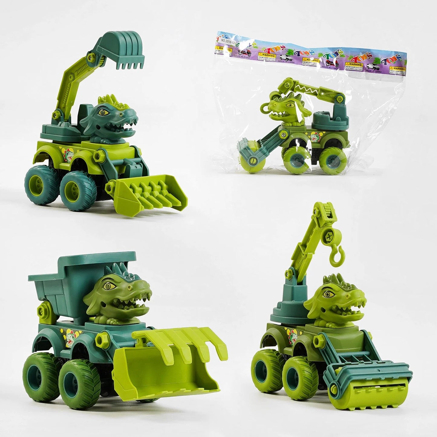 Toys 2018-62 Construction Vehicle in Bag
