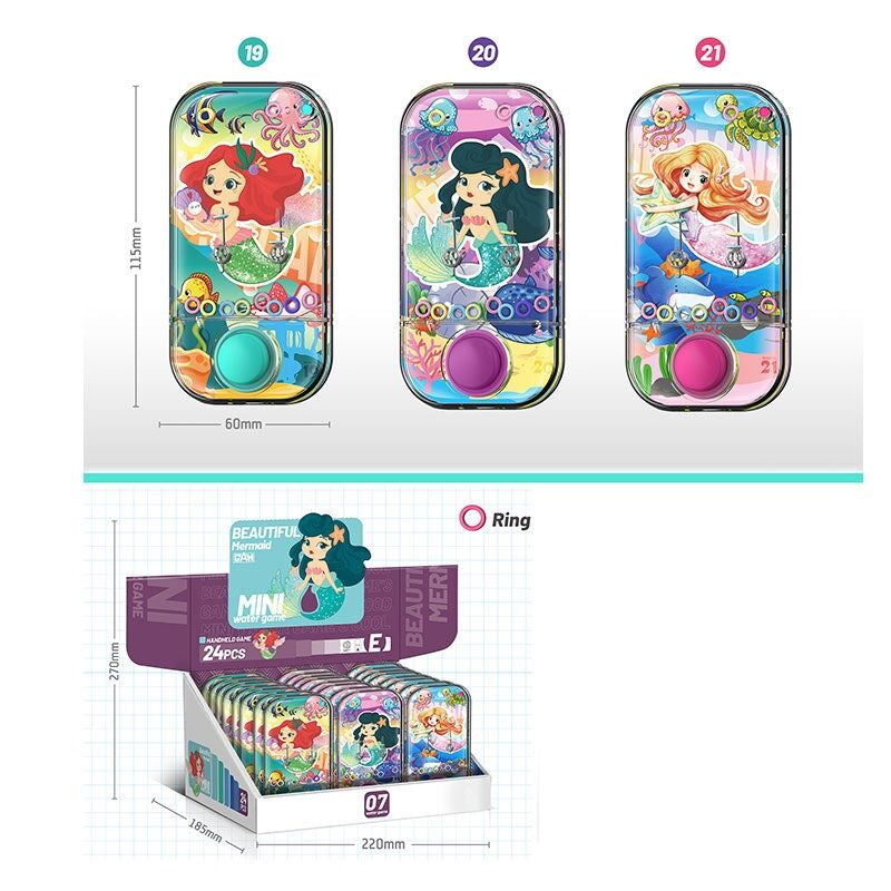 2586 E-M 24 Little Mermaid Water Game