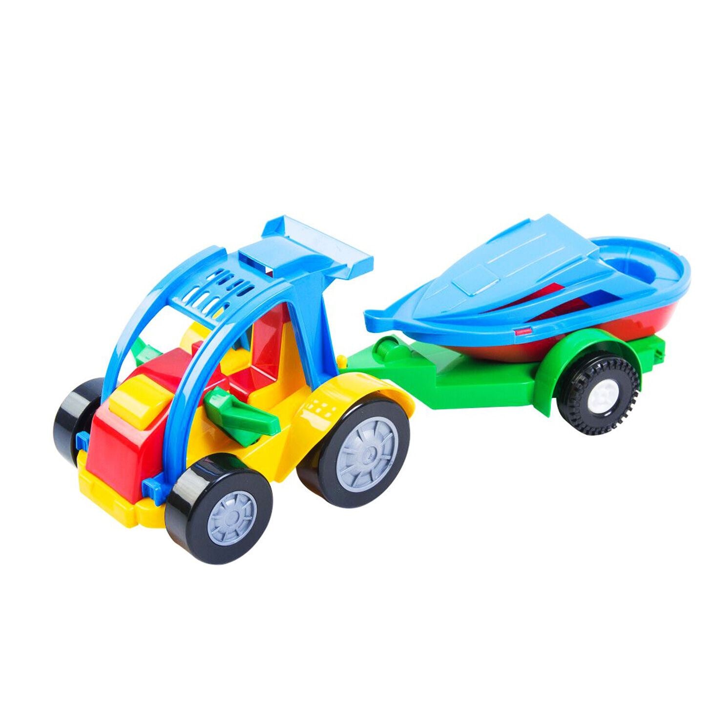 Tigres 39227 Toy Buggy with Trailer
