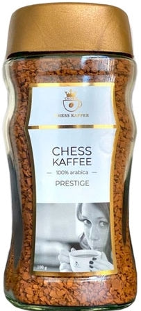 Chess Kaffee Prestige Instant Coffee in Glass Jar, 100 g