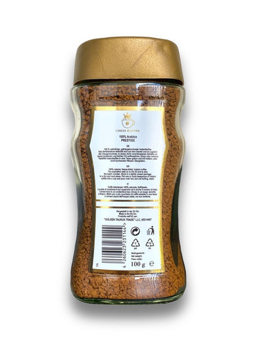 Chess Kaffee Prestige Instant Coffee in Glass Jar, 100 g - Image 2