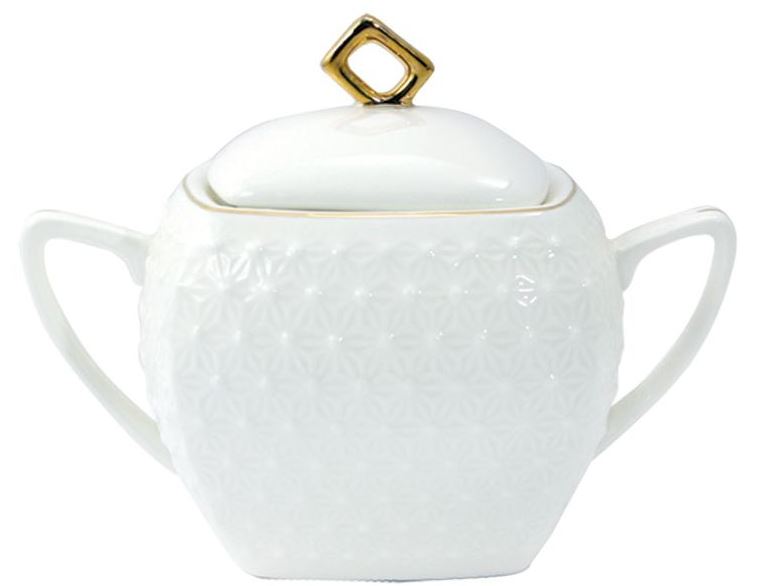 Interos Snow Queen CS932511-A Porcelain Sugar Bowl, 500 mL