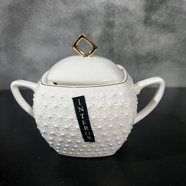 Interos Snow Queen CS932511-A Porcelain Sugar Bowl, 500 mL - Image 2