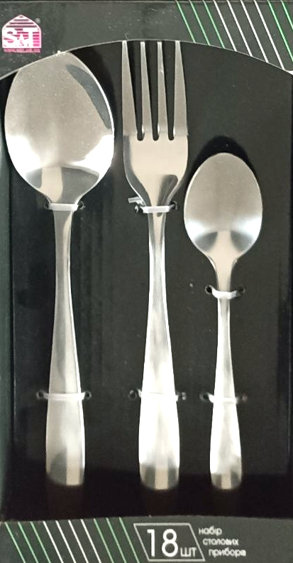 Family-4 30502-4 Cutlery Set for 6, 18 pcs