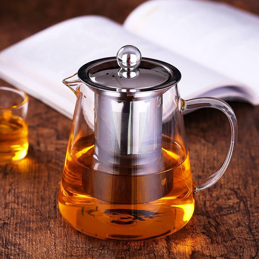 Ardesto Gemini AR1909GM Glass Teapot with Infuser, 950 mL - Image 3