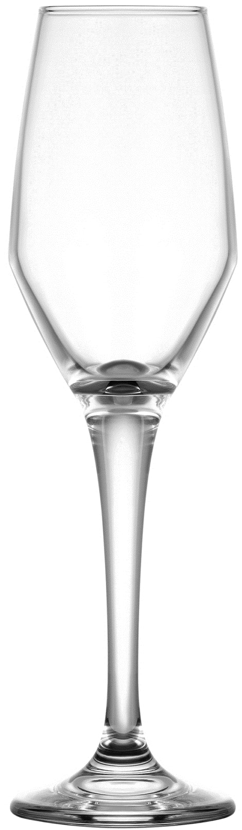 Ardesto Loreto AR2623LC Champagne Flute Set, 6 x 230 mL