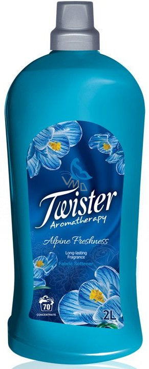 Twister Aromatherapy Alpine Freshness Fabric Softener, 2 L