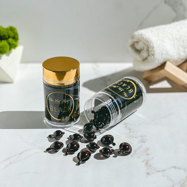 Ma Vie Mari Black Hair Shine Vitamin Capsules, 30 pcs - Image 2