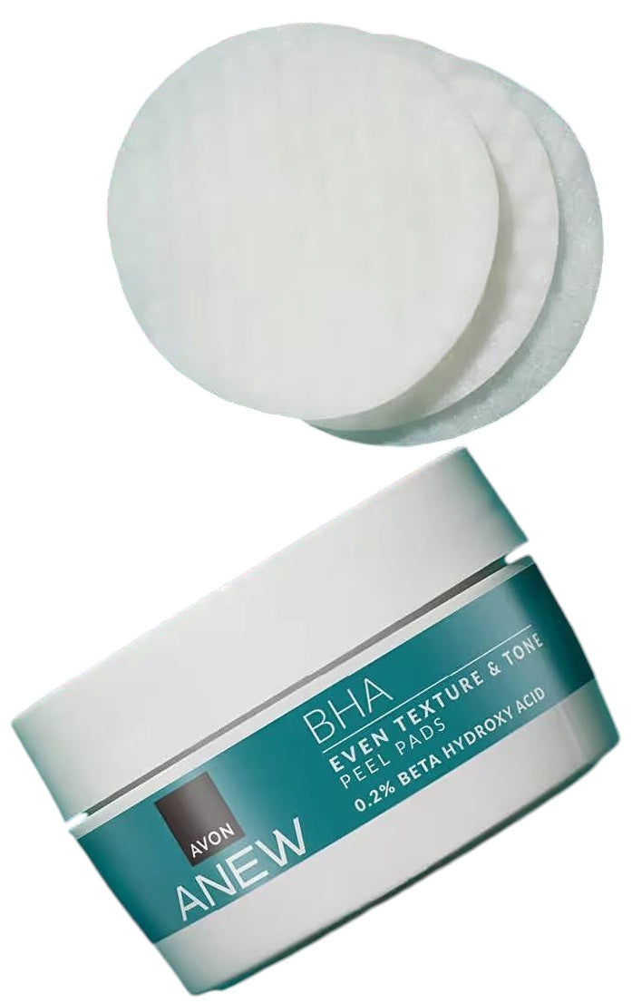 Avon Anew BHA Even Texture & Tone Facial Peeling Pads, 30 pcs - Image 2