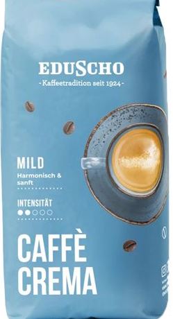 Eduscho Caffe Crema Mild Coffee Beans, 1 kg