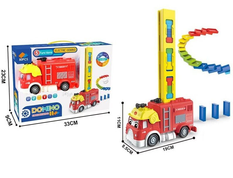 367-1 A Domino-Laying Toy Vehicle
